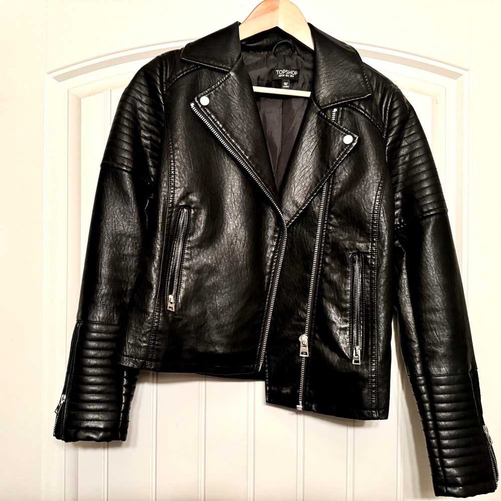Topshop Leather Jacket